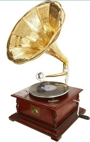 Wooden Gramophone